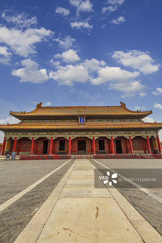 北京故宫外朝建筑保和殿图片素材