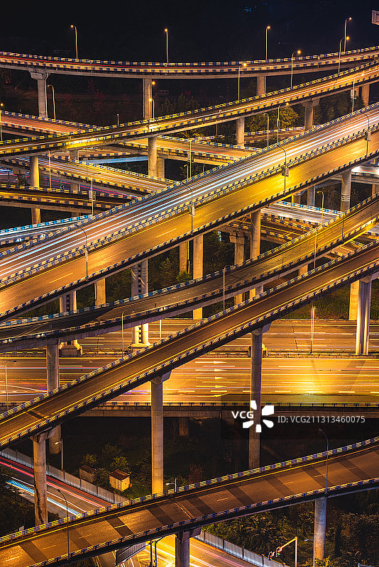 重庆的桥——盘龙立交图片素材
