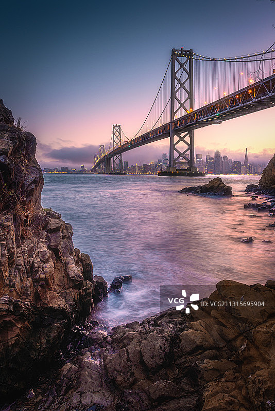 旧金山海湾大桥图片素材