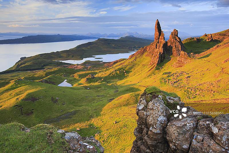 斯托尔老人，斯凯岛，苏格兰，英国，欧洲图片素材