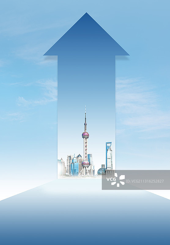 上海城市建筑背景图片素材