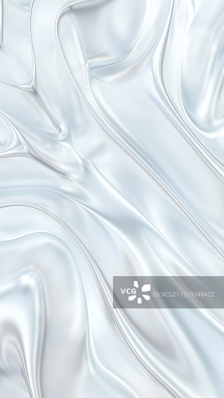 3D渲染抽象酸性金属流体背景图片素材