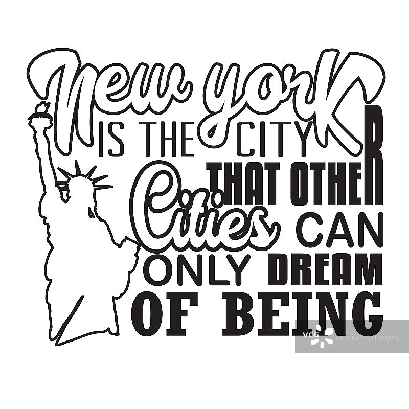 纽约的格言和标语很适合新t恤图片素材