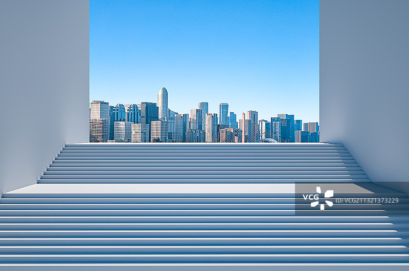 杭州城市建筑空间图片素材