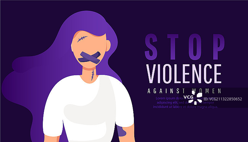 停止对女人的暴力，悲伤孤独的女孩与图片素材