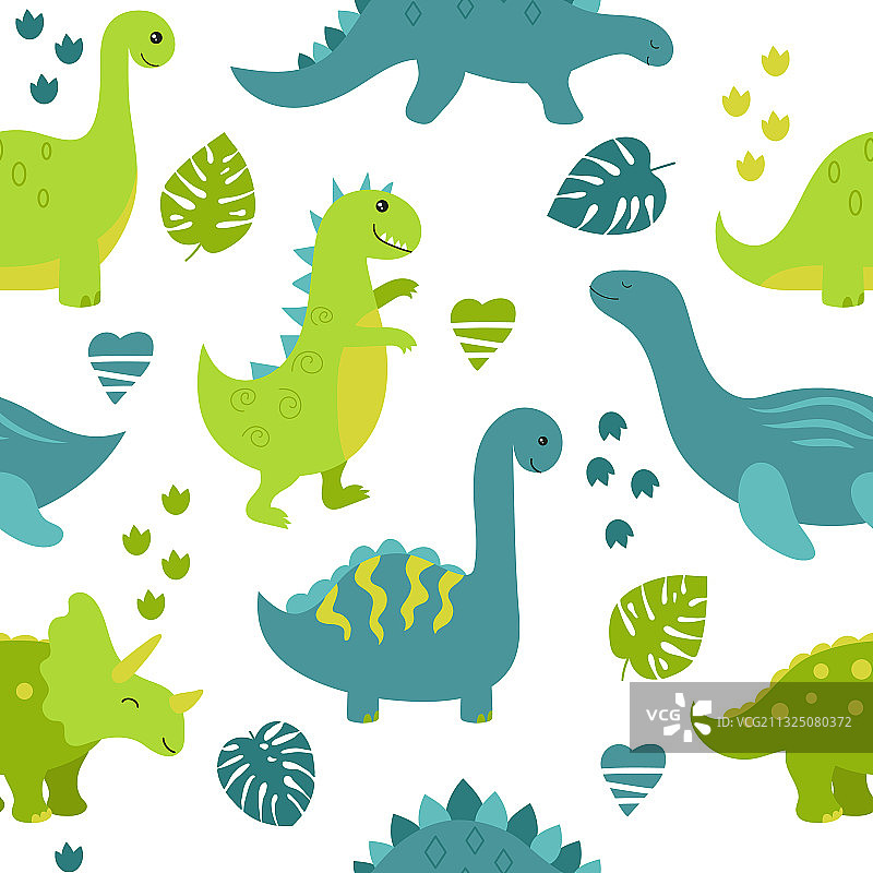 可爱的恐龙，可爱的小恐龙图片素材