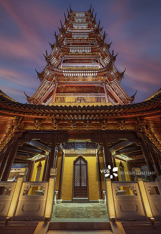 中国寺庙建筑图片素材