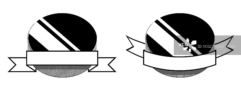 标志设置运动黑色橡胶冰球图片素材