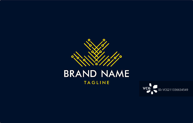 王科技智能logo logo模板图片素材