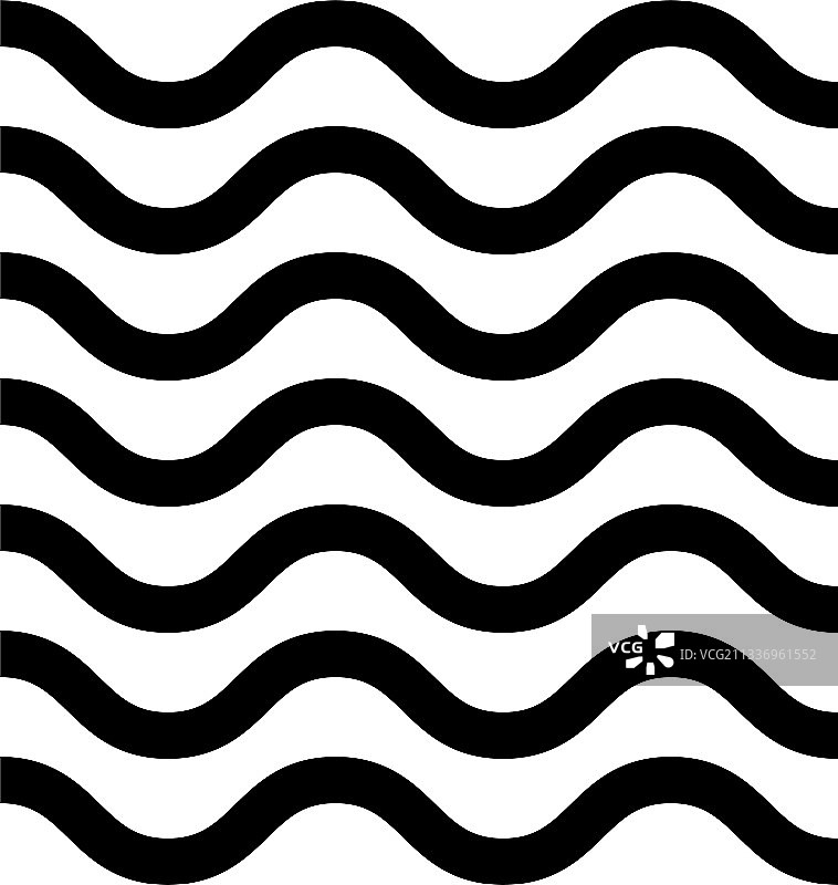 波浪形之字形，纵横交错，波浪线几何图片素材