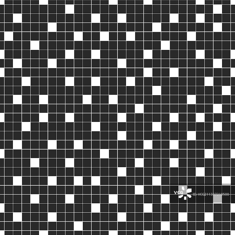 创意无缝马赛克方块图案暗图片素材