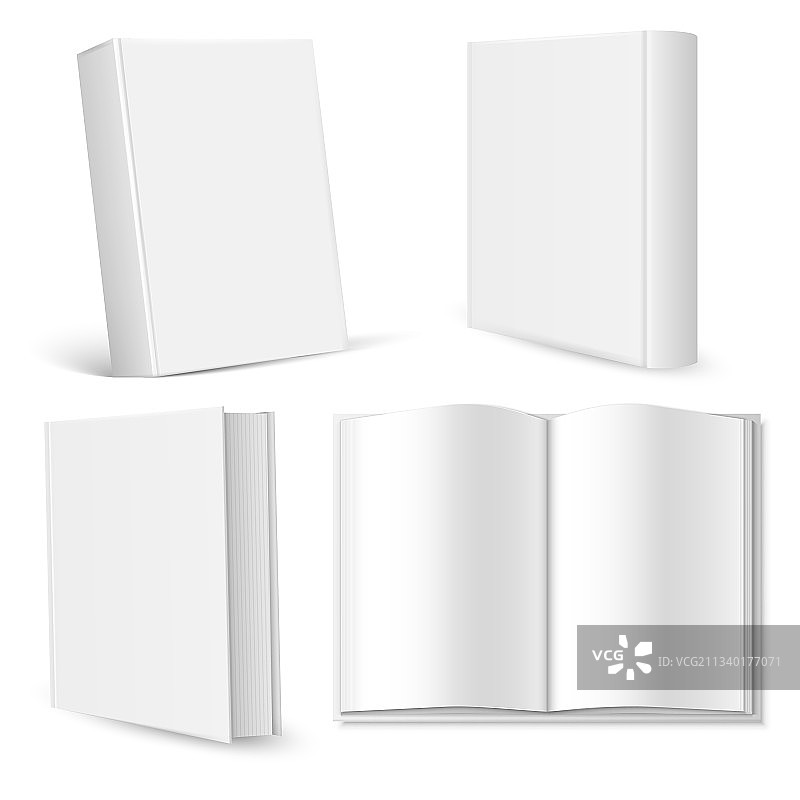 设置空白书封面小册子小册子模板图片素材