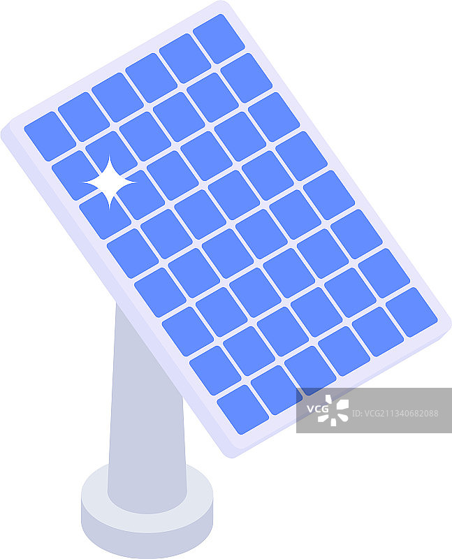 太阳能电池板图片素材