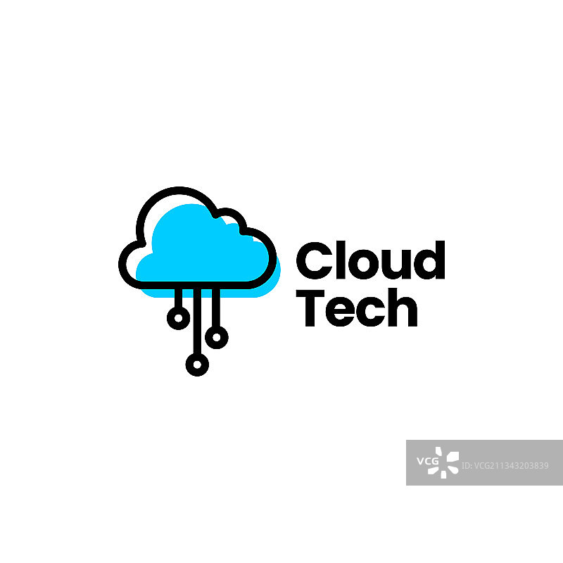 云数字技术logo图标图片素材