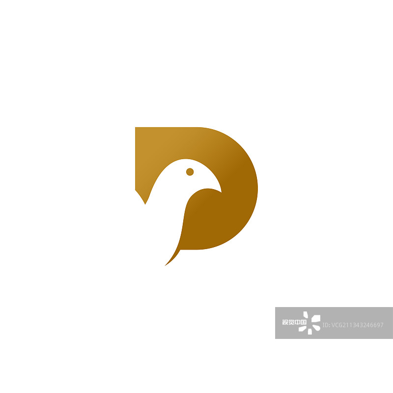 鸟鸽图标标志设计模板图片素材