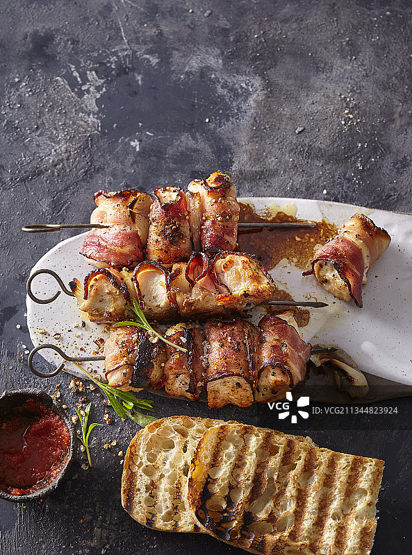 葡萄牙腌肉串图片素材