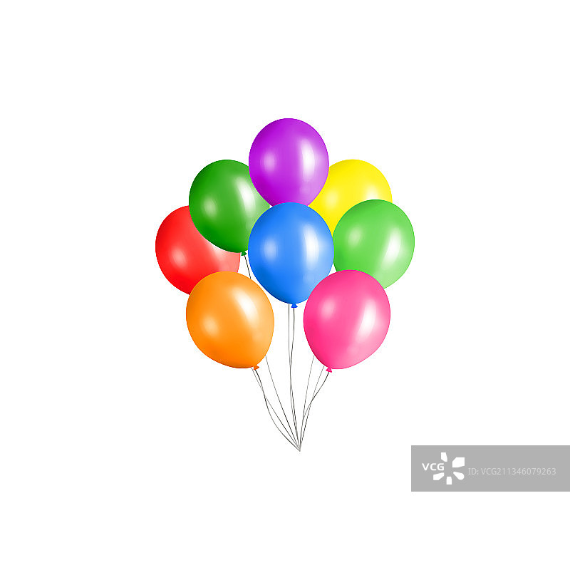 一些氦气球图片素材