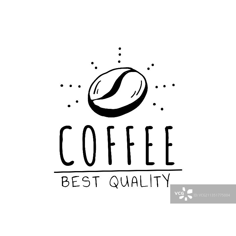咖啡最佳品质标志图片素材