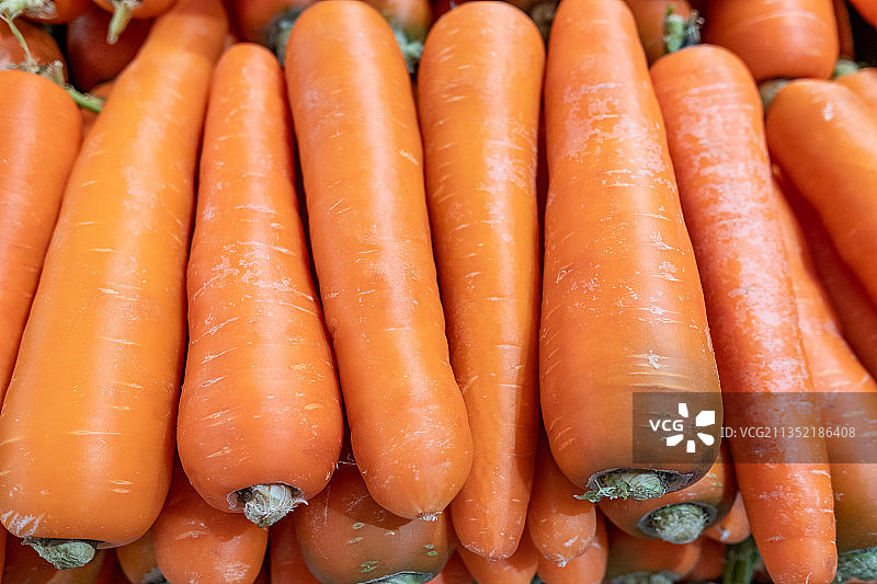 摆放整齐的蔬菜胡萝卜图片素材
