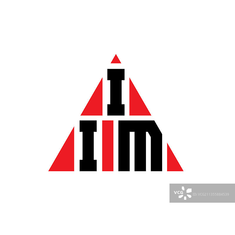 Iim三角形字母标志设计与三角形图片素材