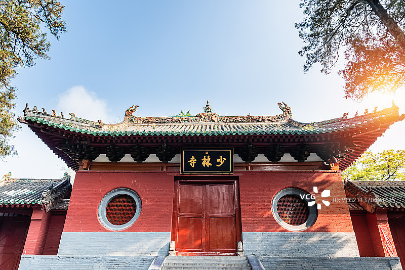 中国河南嵩山少林寺常住院图片素材