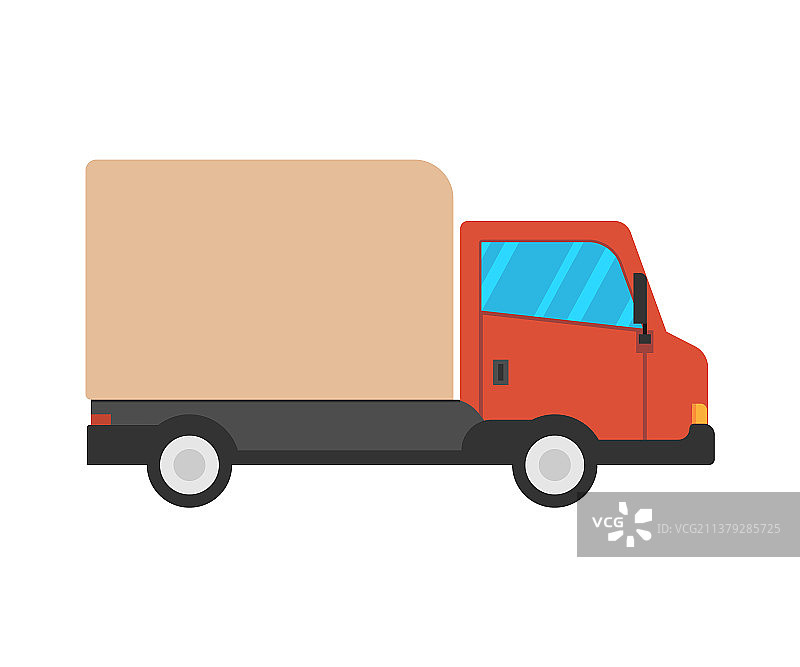 运货卡车运输图标图片素材