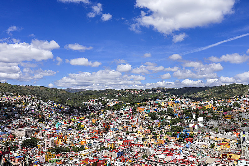 墨西哥瓜纳华托城市风光图片素材