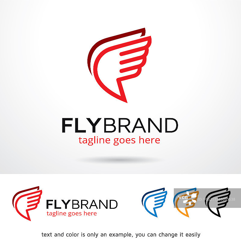 Fly品牌logo模板图片素材