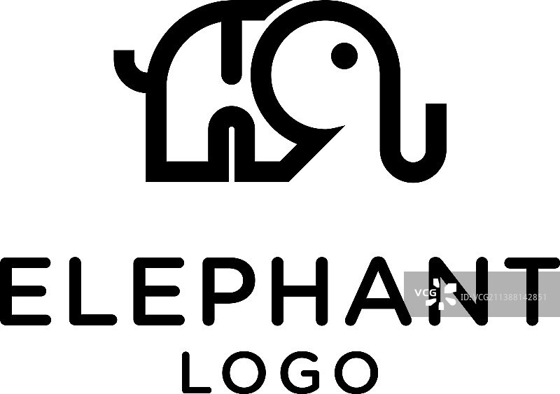 大象标志设计理念图片素材