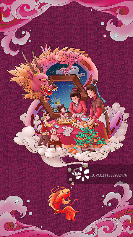 春节海报图片素材