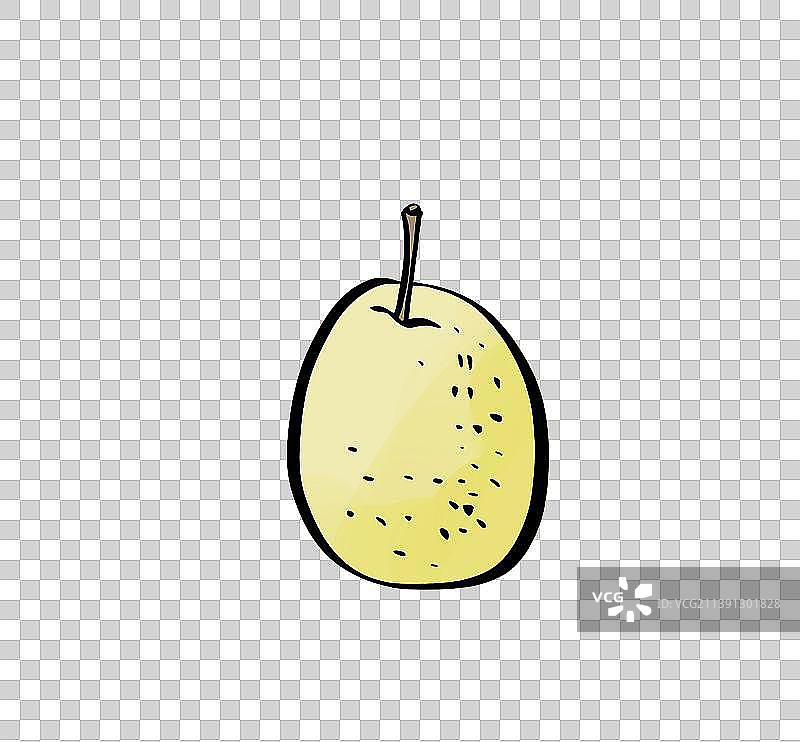 水果梨子插画元素图片素材