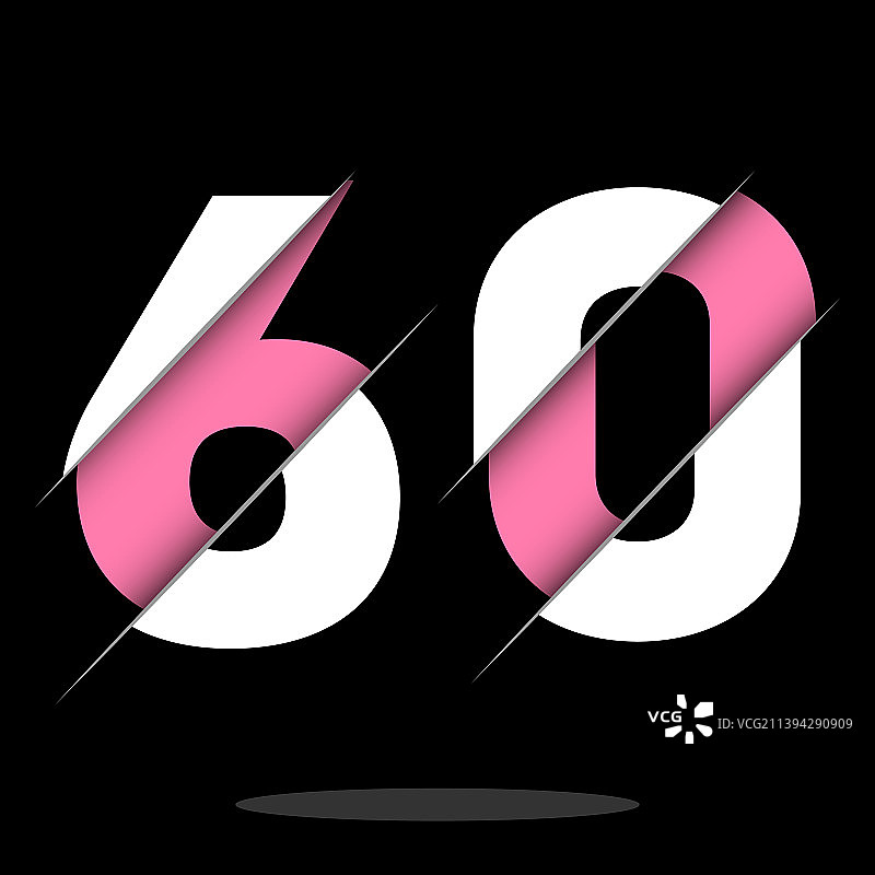 60 60 0号logo设计具有创意剪裁和图片素材