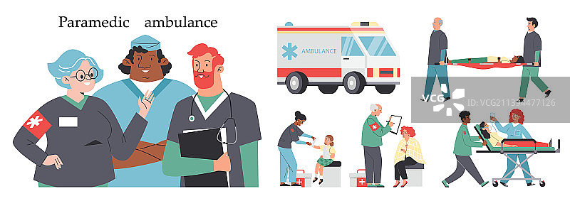 辅助救护救护车紧急医疗装置图片素材