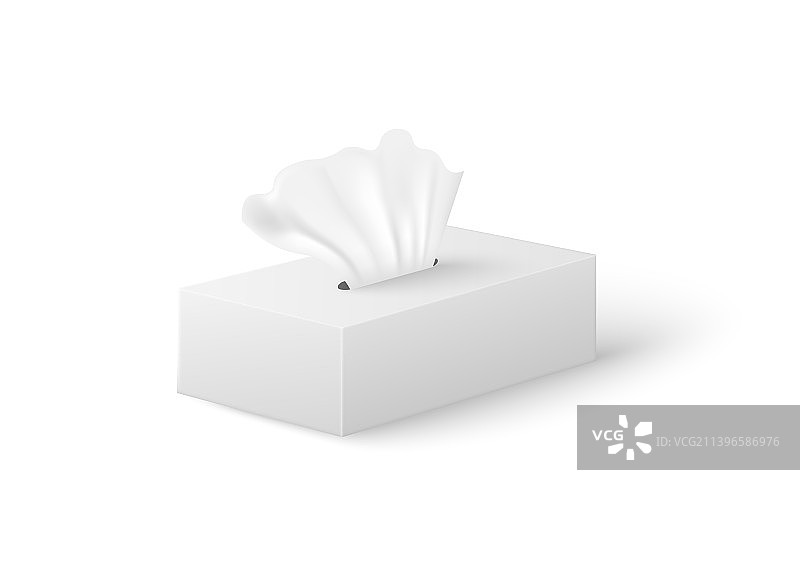 纸巾盒现实模型产品角度的看法图片素材