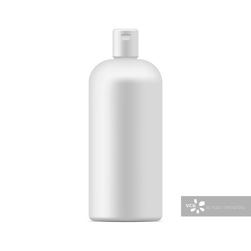 化妆品瓶空白色容器3d图片素材