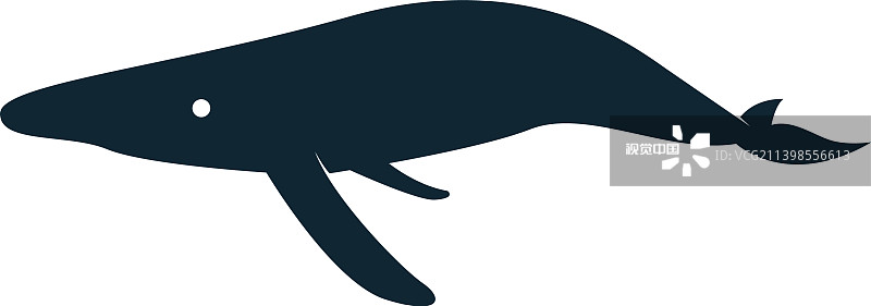 鲸鱼图标标志模板图片素材