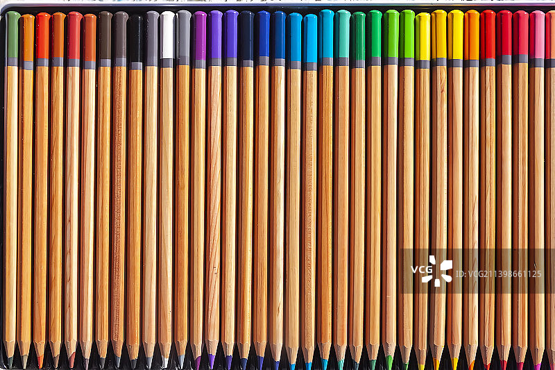 彩色铅笔设置绘图工具创建设备图片素材