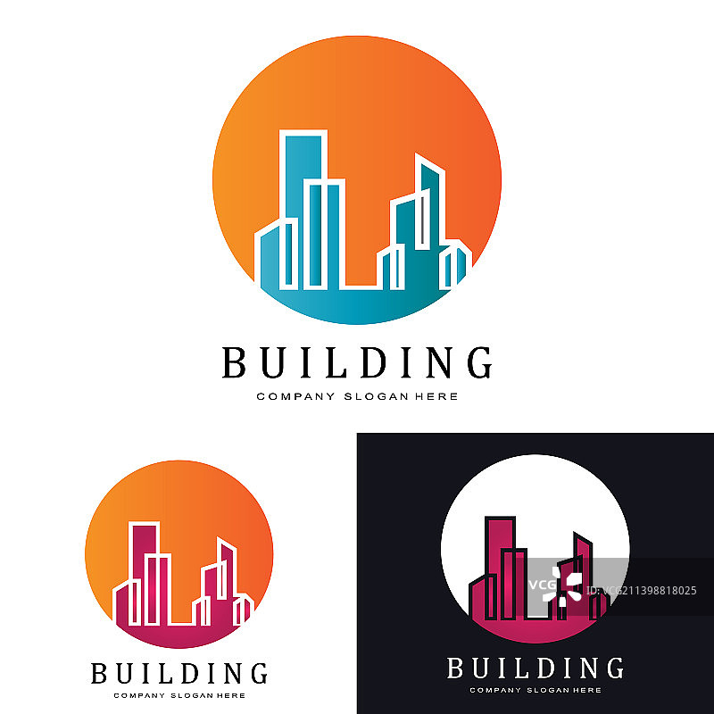 城市建筑施工标志图标符号图片素材