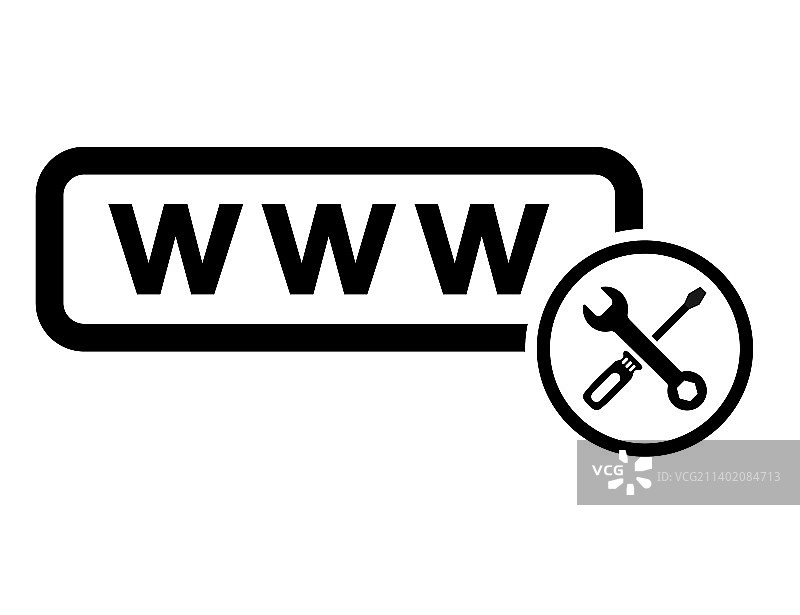 万维网图标WWW互联网网站的标志图片素材