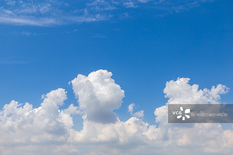 美丽的蓝天白云背景素材图图片素材