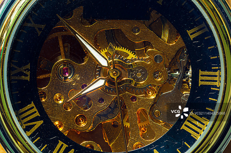 特写的时钟,泰国图片素材