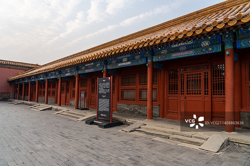 军机处Privy Council，the Forbidden City图片素材