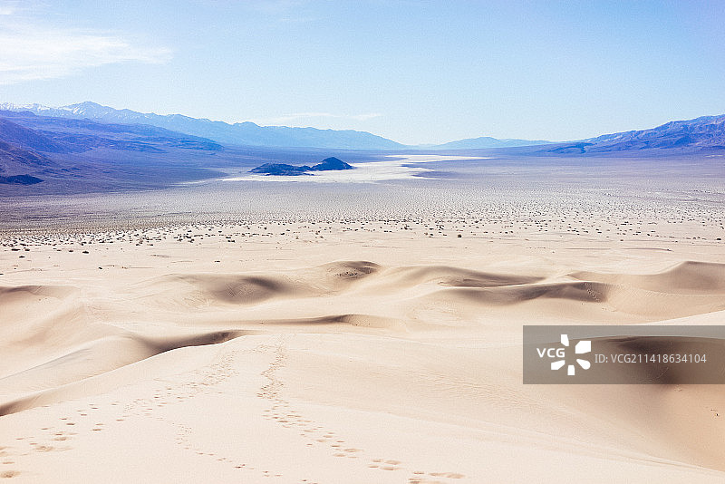 沙漠风景的天空，美国，美国图片素材