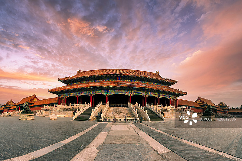 北京紫禁城美景图片素材