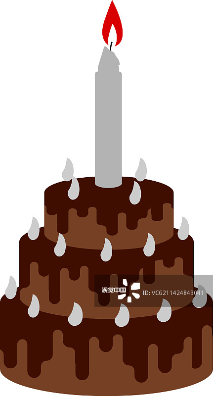 生日蛋糕图标图片素材