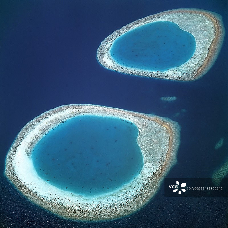 阿里环礁，马尔代夫图片素材