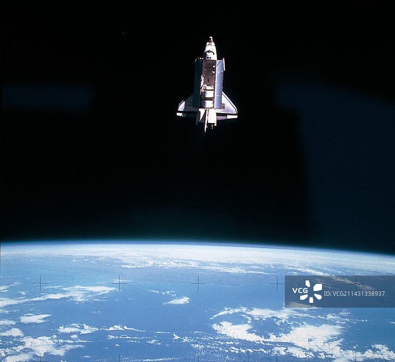 挑战者号航天飞机执行STS-7任务图片素材
