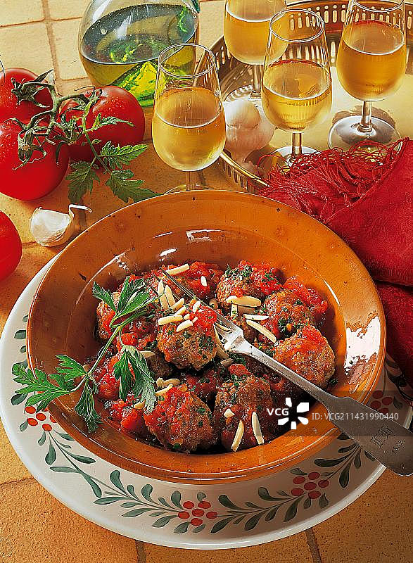 辣肉丸，西班牙，欧洲图片素材