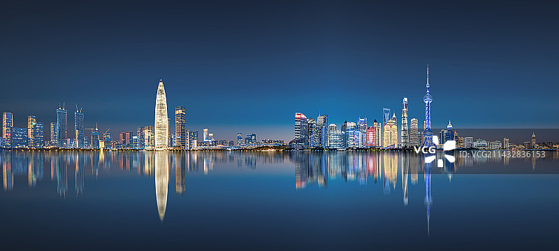 深圳上海城市建筑风光图片素材