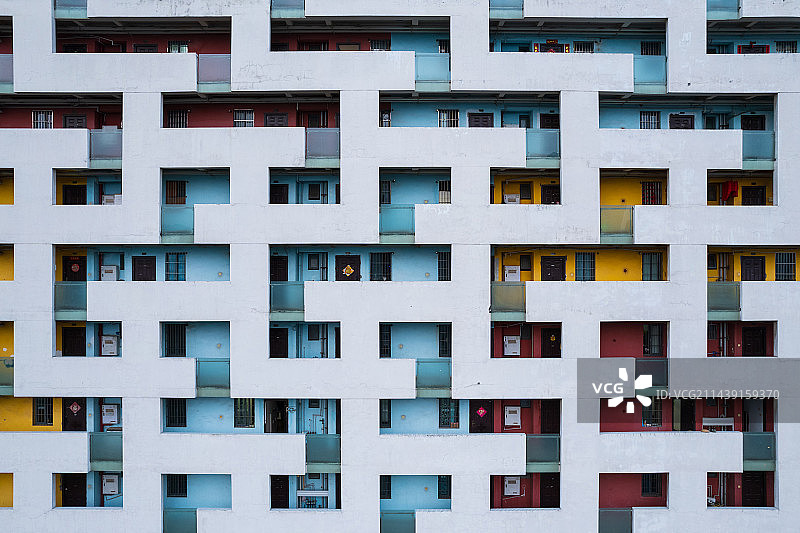 重庆九龙坡几何大楼图片素材
